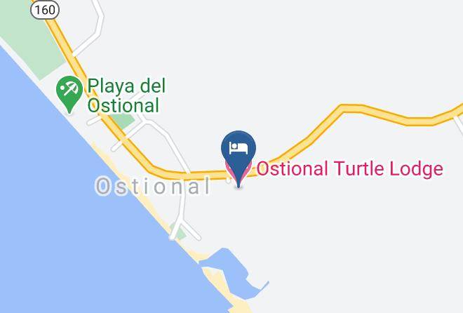 Santa Cruz - Ostional Turtle Lodge Maps