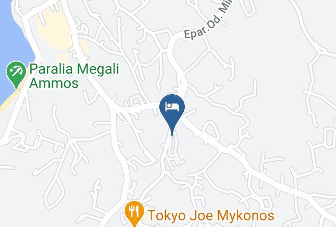 Mykonos - Ostraco Suites Maps