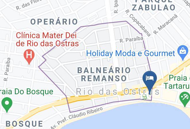 Rio Das Ostras - Ostrao Hotel Maps