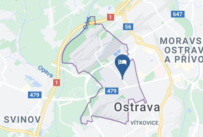 Ostrava - Ostrava Cheap Accommodation Maps