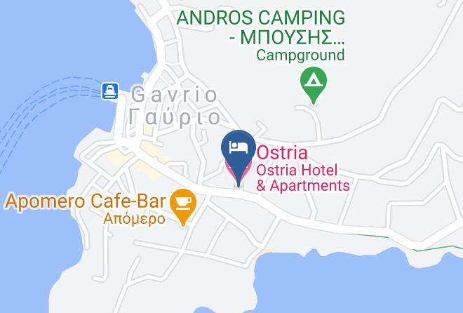 Cyclades - Ostria Hotel Maps