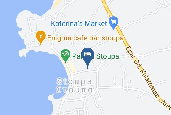 Messinia - Ostria Maisonettes & Studios Maps