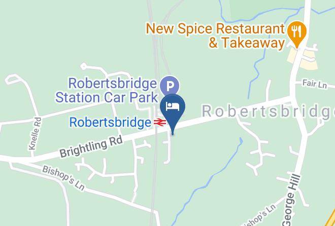 East Sussex - Ostrich Hotel Maps