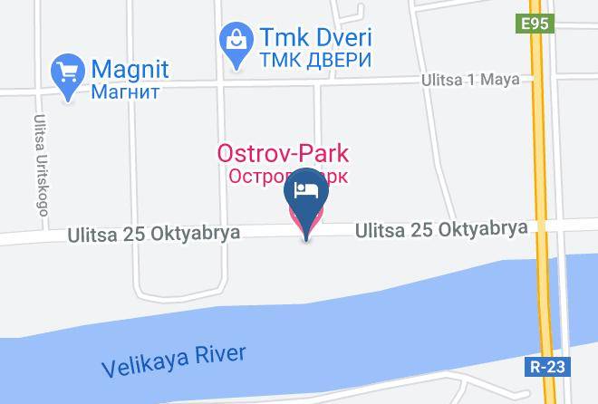 Ostrovsky District - Ostrov Park Maps