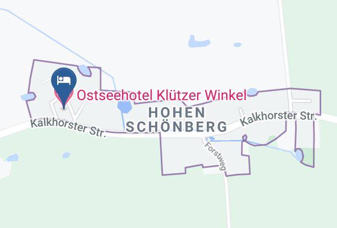 Nordwestmecklenburg - Ostseehotel Klutzer Winkel Maps
