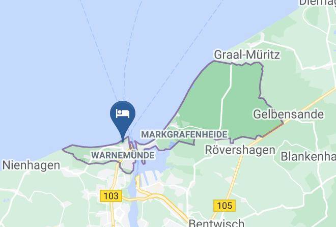 Rostock - Ostseehotel Maps