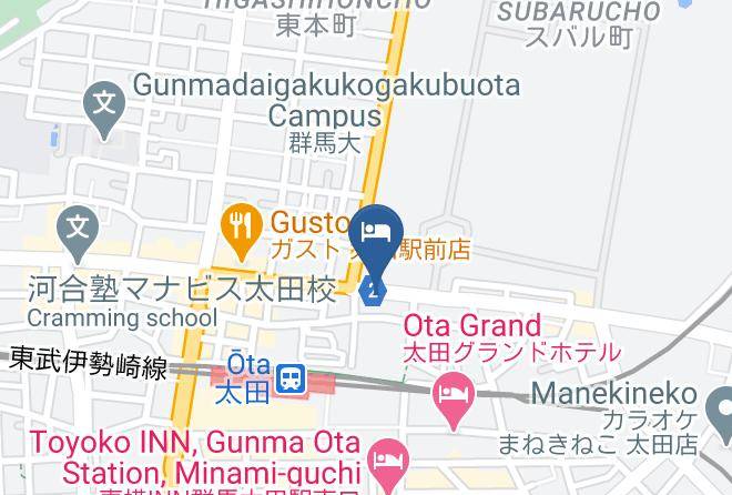 Ota City - Ota Daiichi Hotel Maps