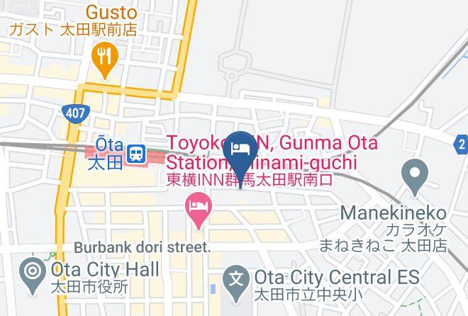Ota City - Ota Grand Hotel Maps
