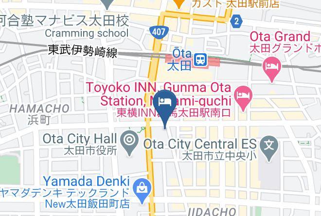 Ota City - Ota Now Resort Maps