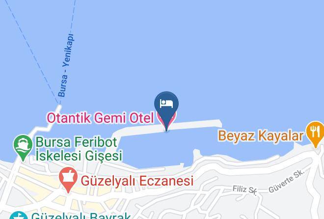 Mudanya - Otantik Gemi Otel Maps