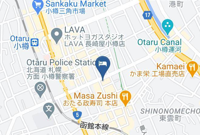 Otaru City - Otaru Yado Maps