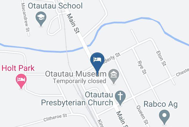 Otautau Hotel Map