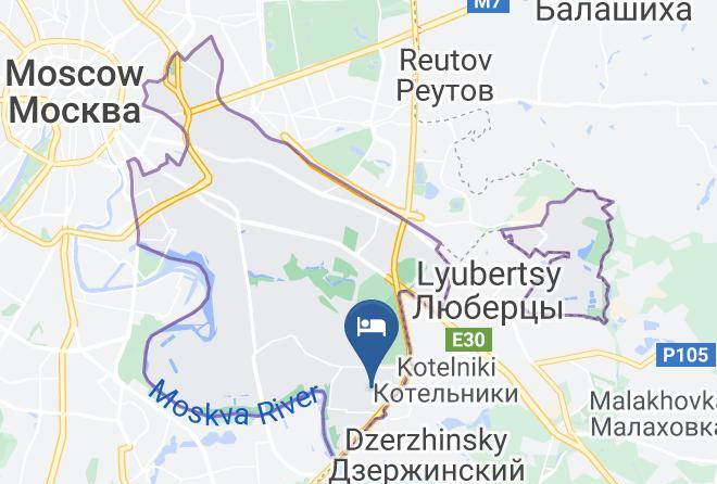 Moscow - Otdyh 1 Hotel Maps