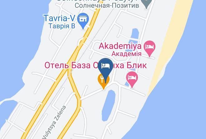 Otdyh U Morya On Lazurnaya Map