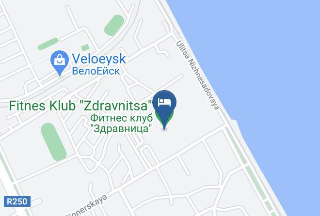Yeysky District - Otdykh Hotel Maps