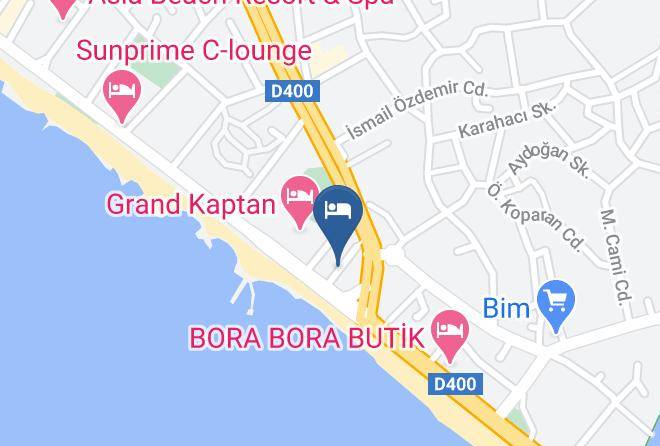 Alanya - Otel 1461 Maps