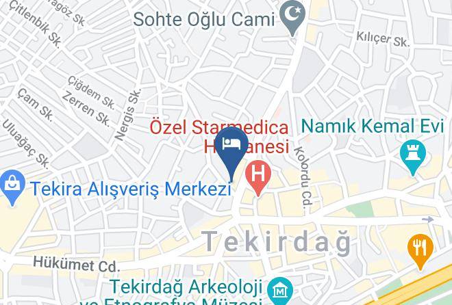 Suleymanpasa - Otel 59 Tekirdag Maps