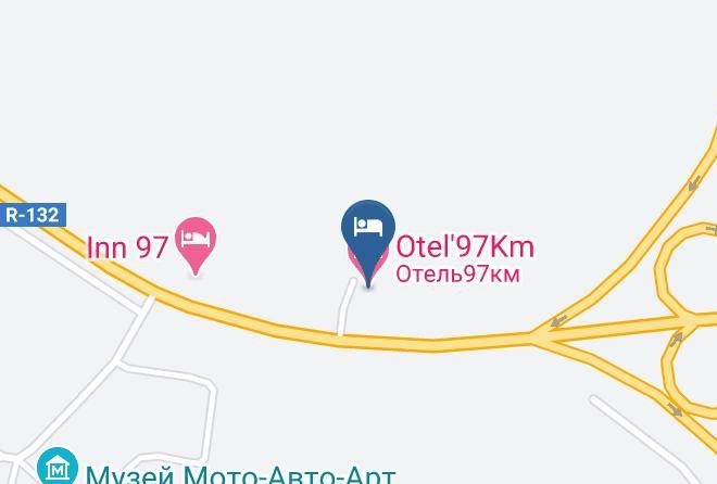 Inshinskoye - Otel'97km Maps