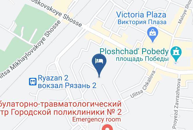 Ryazan - Otel' A'liva Ryazan Maps