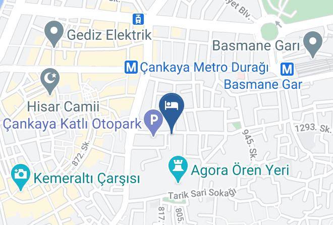 Konak - Otel Agora Park Maps