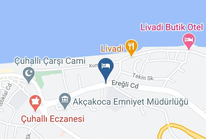 Akcakoca - Otel Akcakoca & Spa Maps