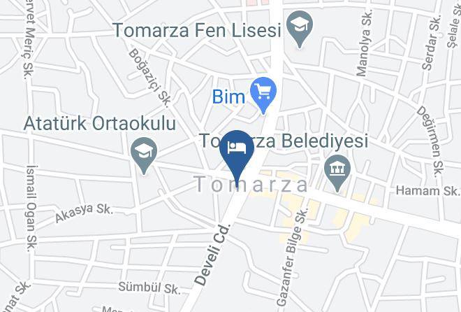 Tomarza - Otel Ali Baba Maps