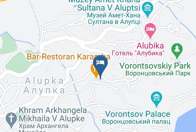 Yalta - Otel' Alupka Maps
