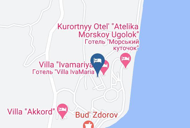 Alushta - Otel' Amelia Maps