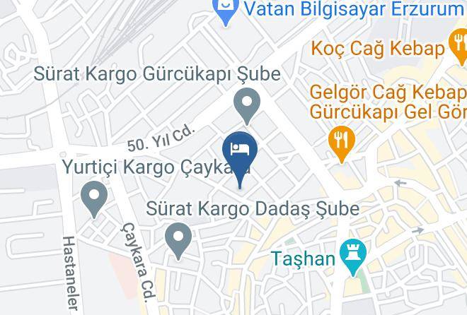 Yakutiye - Otel Amiller Maps