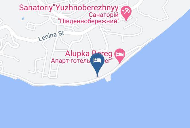 Yalta - Otel' Anastasiya Maps