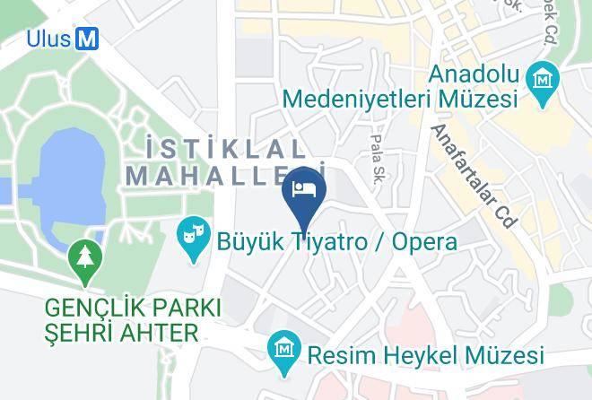 Altindag - Ankyra Otel Maps