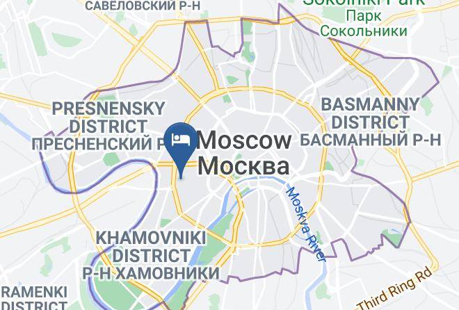 Moscow - Otel' Arbatskiy Maps