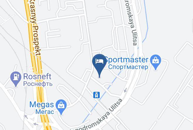 Novosibirsk - Otel' Arkada Maps