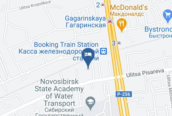 Novosibirsk - Otel' Aterra Maps