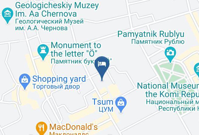 Syktyvkar - Otel' Avalon Maps