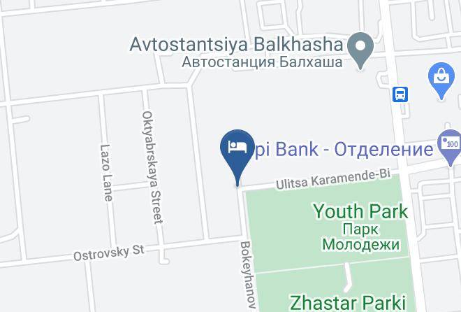 Karaganda Region - Otel' Balkhash Maps
