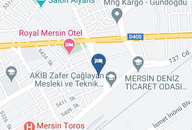 Akdeniz - Otel Bayrakli Maps