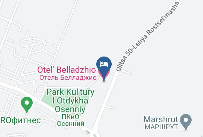 Rostov Na Donu - Otel' Belladzhio Maps