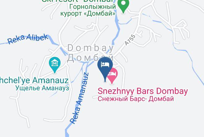 Karachayevsk - Otel' Belyye Nochi Maps