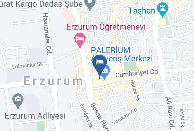 Yakutiye - Otel Bey Maps