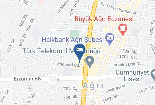 Agri Yavuz - Otel Beyazit Maps