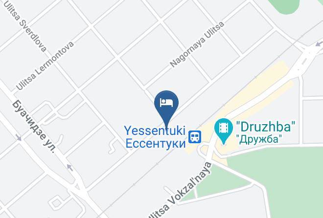 Yessentuki - Otel' Bugar' Maps