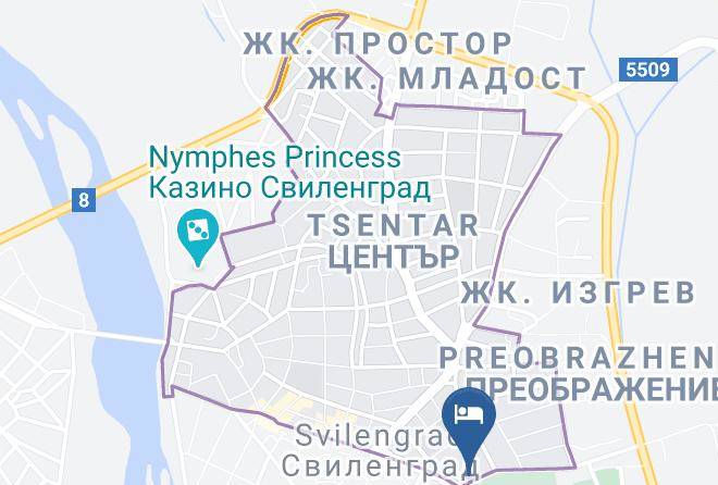 Svilengrad - Otel Burgas Maps