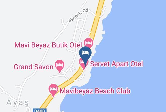 Erdemli - Otel Can Maps