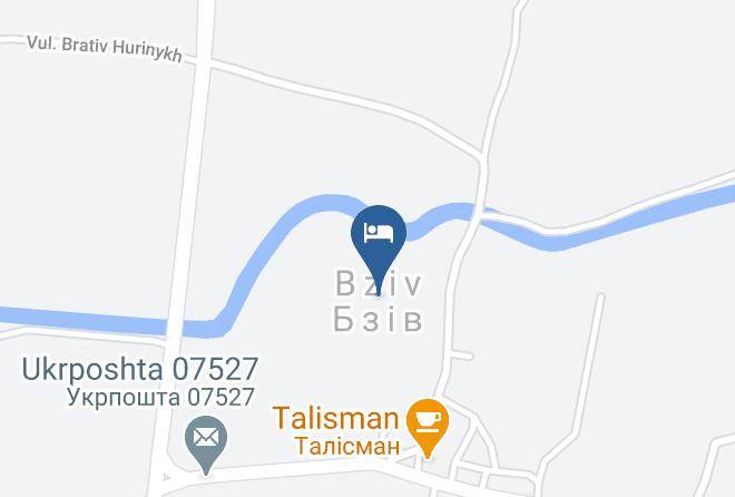 Baryshivs Kyi Rayon - Otel Chumatskyy Shlyakh Maps