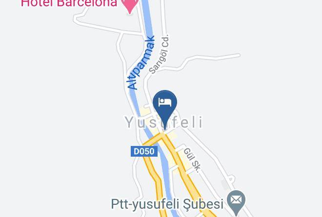 Yusufeli - Otel Cicek Palas Maps