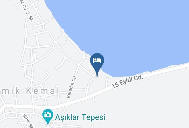 Ayvalik - Otel Cunda Leo Pool & Beach Maps