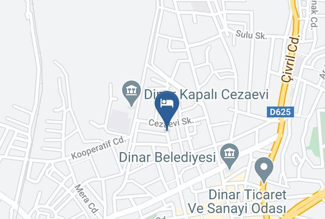 Dinar - Otel Devran Maps
