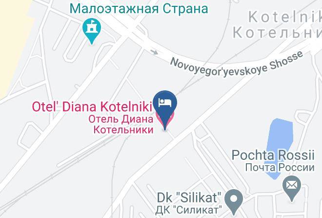 Kotel Niki - Otel' Diana Kotelniki Maps