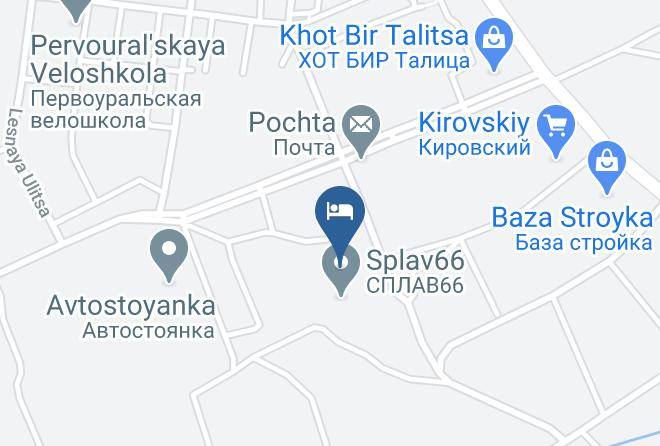 Pervoural Sk - Otel' Diana Maps